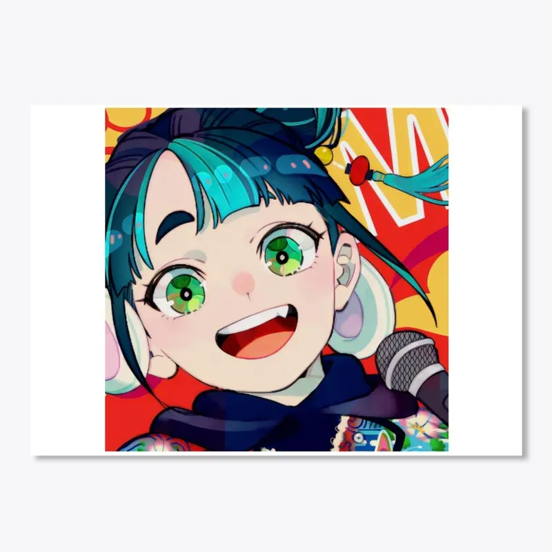 Anime Hop Sticker